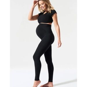 THREE PAIRS NWT Blanqi Maternity Leggings Black